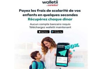 Walletii by Ooredoo est désormais disponible en Tunisie avec un cashback instantané de 100 % sur le paiement des frais de scolarité