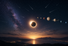 Éclipse, nouvelle Lune, Perséides et alignement planétaire : le ciel nous envoie-t-il un message ?