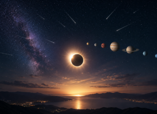 Éclipse, nouvelle Lune, Perséides et alignement planétaire : le ciel nous envoie-t-il un message ?