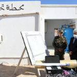 Imed Memiche inspecte les unités militaires de la base aérienne de Gabès