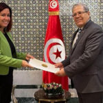 Jerandi reçoit les copies figurées des lettres de créance du nouvel ambassadeur de Cuba en Tunisie