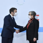 One Ocean Summit : Najla Bouden accueillie à Brest par Emmanuel Macron