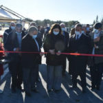 Inauguration d’un pont sur l’Oued Medjerda par Sarah Zaafrani
