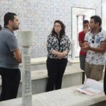 Hayet Guettat Guermazi à Torbet El Bey après des travaux de restauration du mausolée