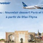 Nouvelair dessert Paris et Istanbul à partir de Sfax-Thyna