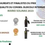 Des médailles d’argent et de bronze pour les producteurs d’huile d’olive tunisiens au concours Mario Solinas