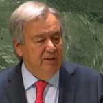 Antönio Guterres appelle à relancer les ODD et rehausser l’ambition climatique