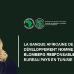Nomination de la suédoise Malinne Blomberg responsable du bureau de la BAD en Tunisie