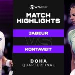 Rencontre émotionnelle à Tallinn : Ons Jabeur face à Anett Kontaveit pour son match d’adieu Ons Jabeur face à Anett Kontaveit