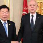 Kais Saïed reçoit le président du parlement sud-coréen