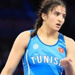 JO Paris 202 – Lutte féminine : Zeineb Seghaier battue en 8e de finale