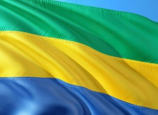 Gabon Drapeau