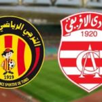Derby – Espérance de Tunis vs Club Africain: lien streaming, chaîne tv pour regarder le match