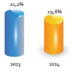 Investissements étrangers : 5 188 MD en 2024, une progression modérée