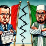 Tension diplomatique : la France impose des restrictions d’entrée aux personnalités algériennes Caricature France Algerie