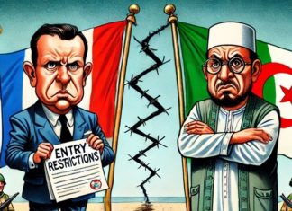 Caricature France Algerie