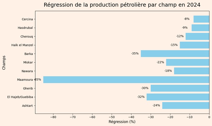 Production Pétrole 2024