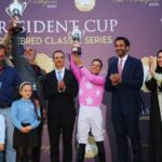Grand vainqueur : “Nafeh”, monté par José Santiago, s’impose dans le Grand Prix des pur-sang arabes