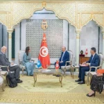 Rana Taha, nouvelle cheffe de l’ONU en Tunisie, reçue par le ministre Mohamed Ali Nafti