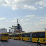 Transport public : deuxième lot de bus chinois débarque en Tunisie dans le cadre d’une commande de 461 véhicules