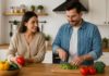 Femme Homme Ménage Cuisine