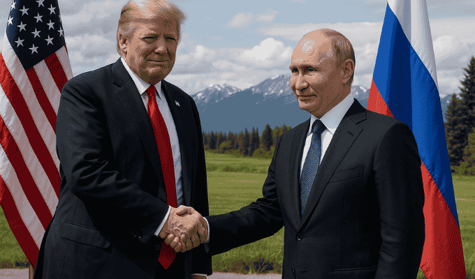Trump Poutine Alaska Ukraine