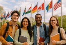 Etudiants à l'étranger