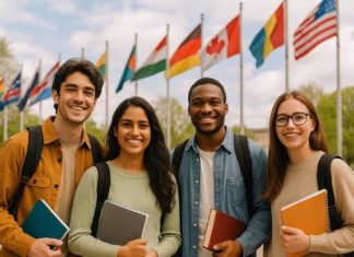 Etudiants à l'étranger