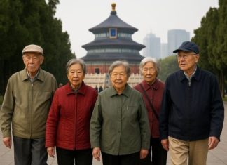 Population Seniors Chine