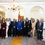 Sarra Zaafrani Zenzri rencontre la communauté tunisienne en Égypte