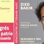 Tunisie : rencontre avec Zied Bakir et son roman finaliste du Prix de la littérature arabe 2025