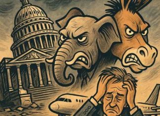 ✈️ Vols annulés, salaires bloqués : ce que le shutdown 2025 a coûté à l’Amérique Shutdown USA