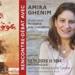 « Les grands meurent en avril » : séance de dédicace avec Amira Ghenim à la Médiathèque IFT