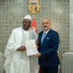 Le nouvel ambassadeur de Guinée en Tunisie reçu par Mohamed Ali Nafti