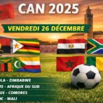 CAN 2025 : quatre affiches au programme du vendredi 26 décembre
