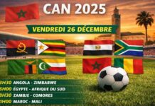CAN 2025 : quatre affiches au programme du vendredi 26 décembre