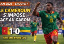 CAN 2025 – Groupe F : le Cameroun démarre par une victoire face au Gabon (1-0)