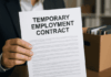 Emploi temporaire - Interim