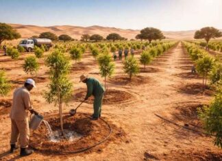 Planter des arbres dans le désert algérien : initiatives « Green Algeria » et relance du Barrage vert Green Algeria
