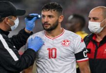 CAN 2025 (Tunisie) : Hazem Mastouri écarté de toute blessure après le choc face à l’Ouganda
