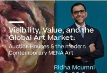 Christie’s et l’art MENA : Ridha Moumni anime une masterclass sur la visibilité et la valeur des artistes