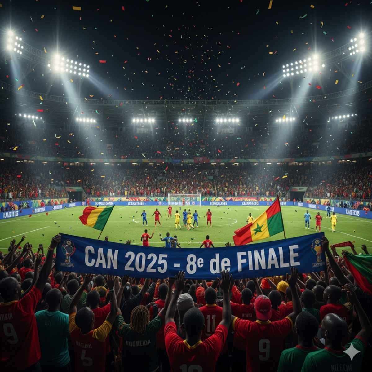 Tableau officiel des 8es de finale de la CAN 2025