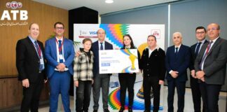 L’ATB et Visa International célèbrent les grands gagnants du jeu-concours ATB & Visa à l’occasion de la CAN Maroc 2025