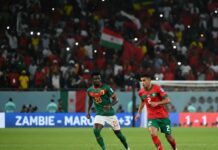CAN 2025 : Programme des matchs du lundi et enjeux de la 3e journée des groupes A et B can-2025-maroc-zambie-action-match-stade
