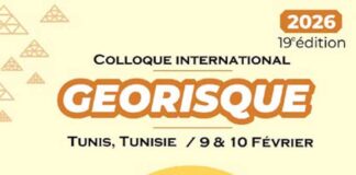Tunis accueille le 19ᵉ colloque GÉORISQUE sur les risques environnementaux en Méditerranée
