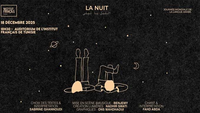 Poésie et émotions : Benjemy signe le spectacle “La Nuit” pour célébrer la langue arabe