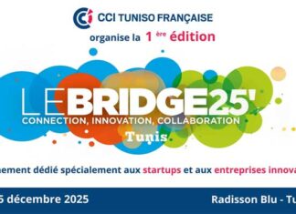 Tunisie : Lancement de LEBRIDGE25 à Tunis pour connecter startups, entreprises et investisseurs