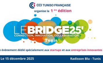 Tunisie : Lancement de LEBRIDGE25 à Tunis pour connecter startups, entreprises et investisseurs