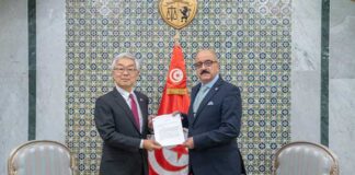 Relations tuniso-japonaises : Mohamed Ali Nafti reçoit le nouvel ambassadeur du Japon à Tunis