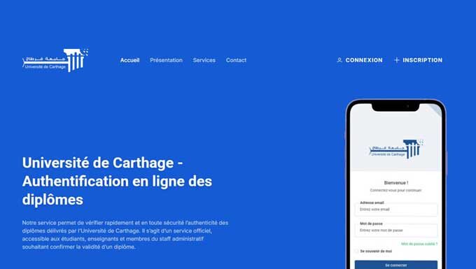 Université de Carthage : lancement d’une plateforme officielle pour l’authentification des diplômes